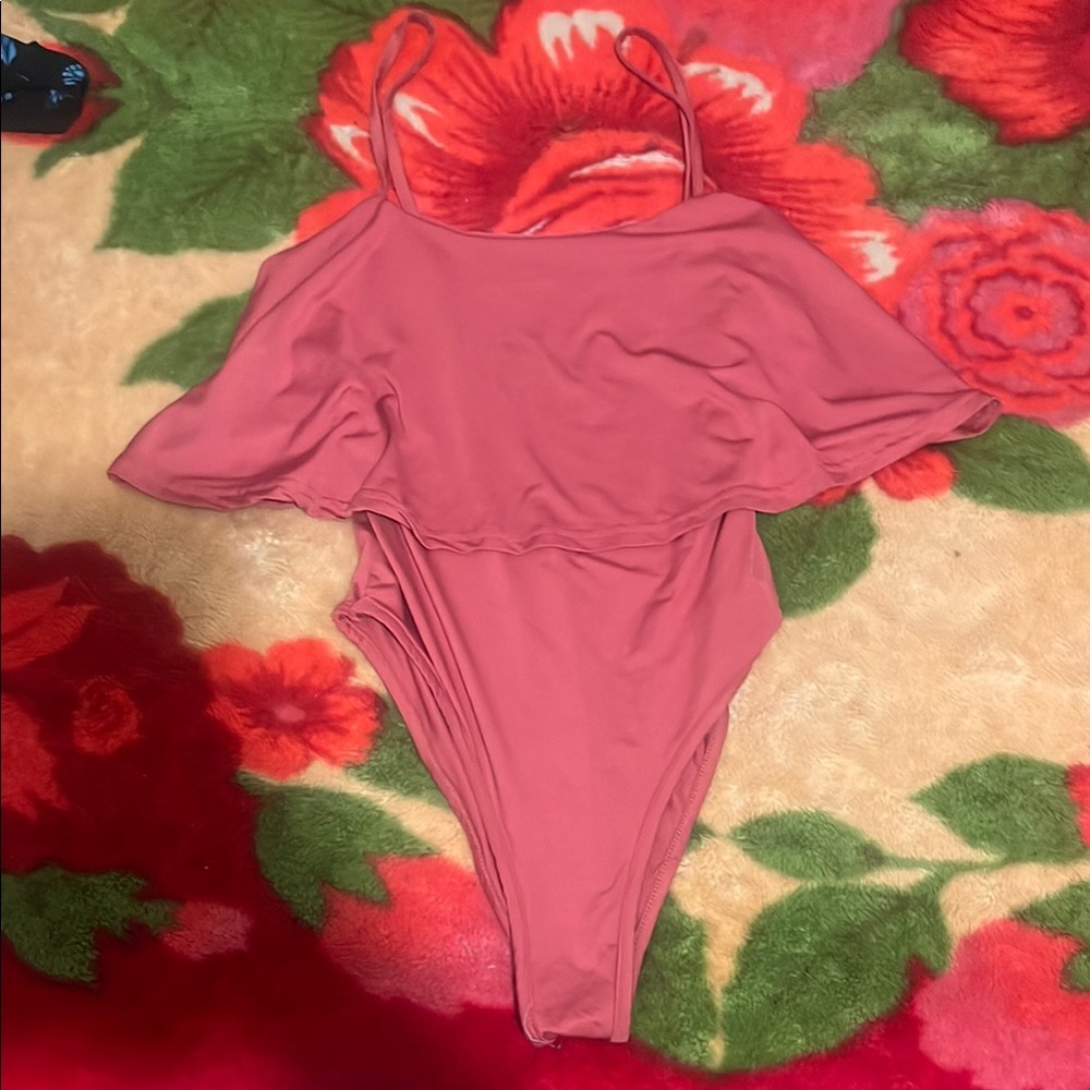 Kids Pink One Piece Swimsuit